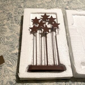 Willow Tree Metal Star Backdrop